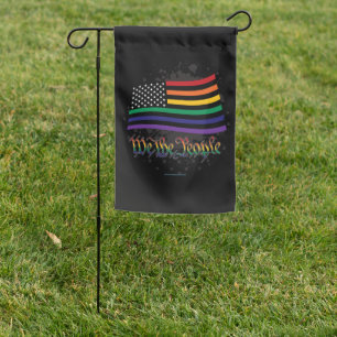 We the People Garden Flag