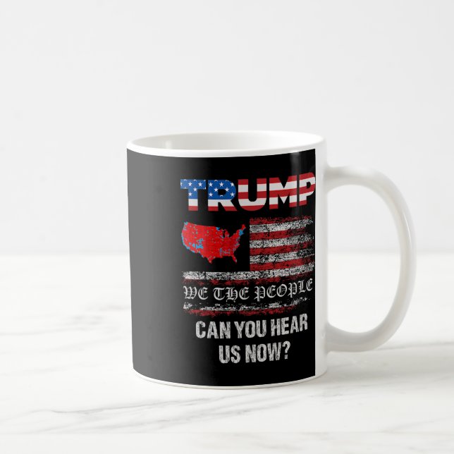 We The People Have Spoken Map Of 2024 Election Res Coffee Mug (Right)