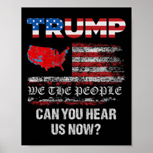 We The People Have Spoken Tee Usa Election 2024 Re Poster