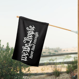WE THE PEOPLE  HOUSE FLAG