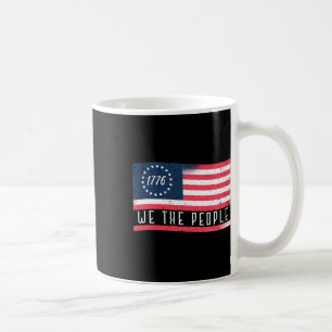 We The People Independence Day 4th Of July Flag Coffee Mug