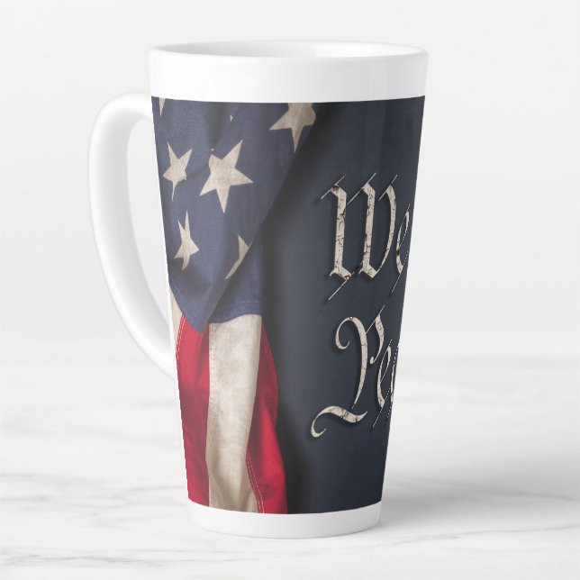 We the People Latte Mug (Left Angle)