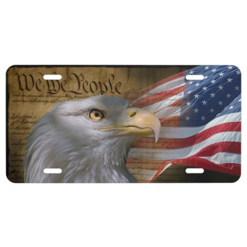 We The People License Plate