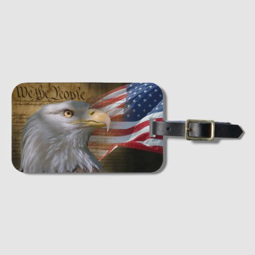 We The People Luggage Tag