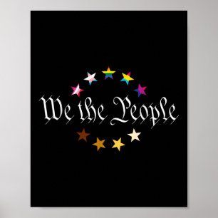 We The People Means Everyone Lgbtq Pride Month _1 Poster