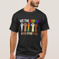 We The People Means Everyone  Retro Lgbt Blm Gay P