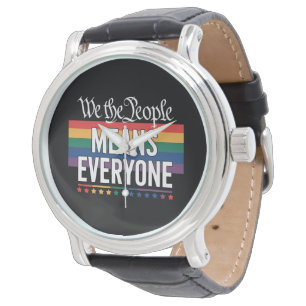 We The People Means Everyone US Constitution LGBT Watch