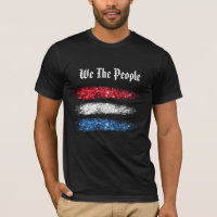 *~* We The People Modern Abstract American Flag