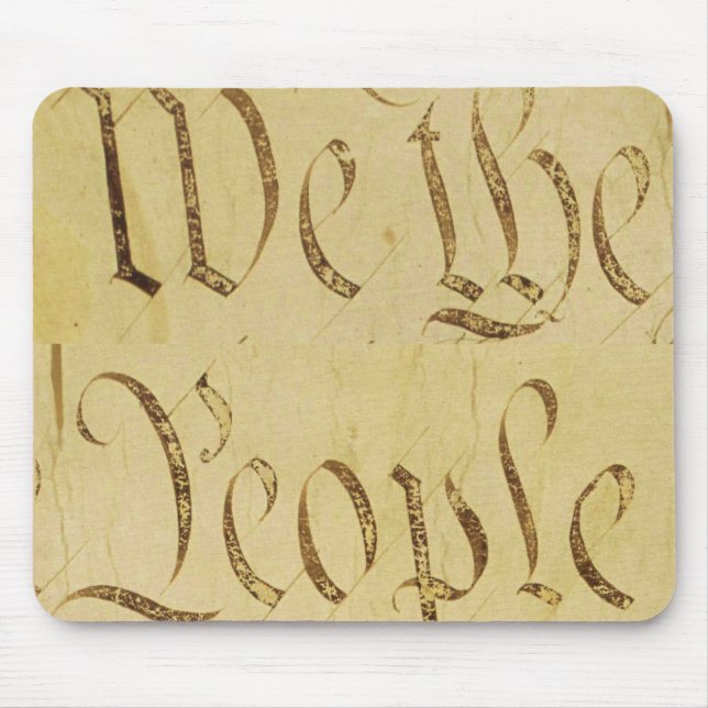 We The People Mouse Pad (Front)