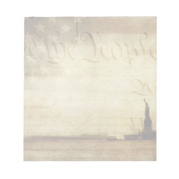 We The People Notepad by Meg_Stewart at Zazzle