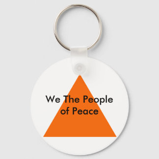 We The People of Peace The MUSEUM Zazzle Gifts Keychain