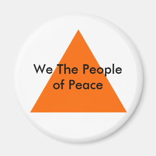 We The People of Peace The MUSEUM Zazzle Gifts Magnet