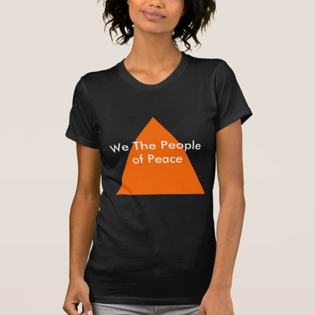 We The People of Peace The MUSEUM Zazzle Gifts T-Shirt (Front)