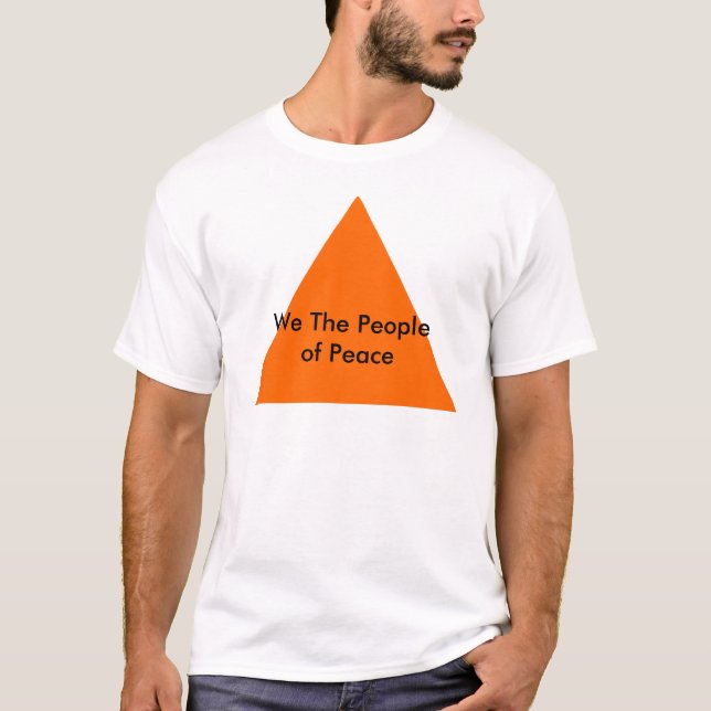 We The People of Peace The MUSEUM Zazzle Gifts T-Shirt (Front)
