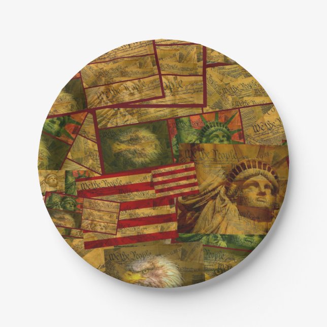 We The People Paper Plates (Front)