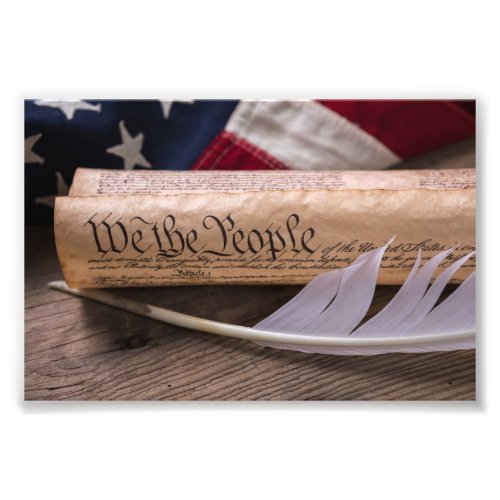 We the People Photo Print