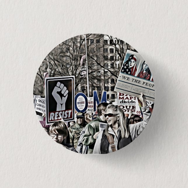 We the People Pinback Button (Front)
