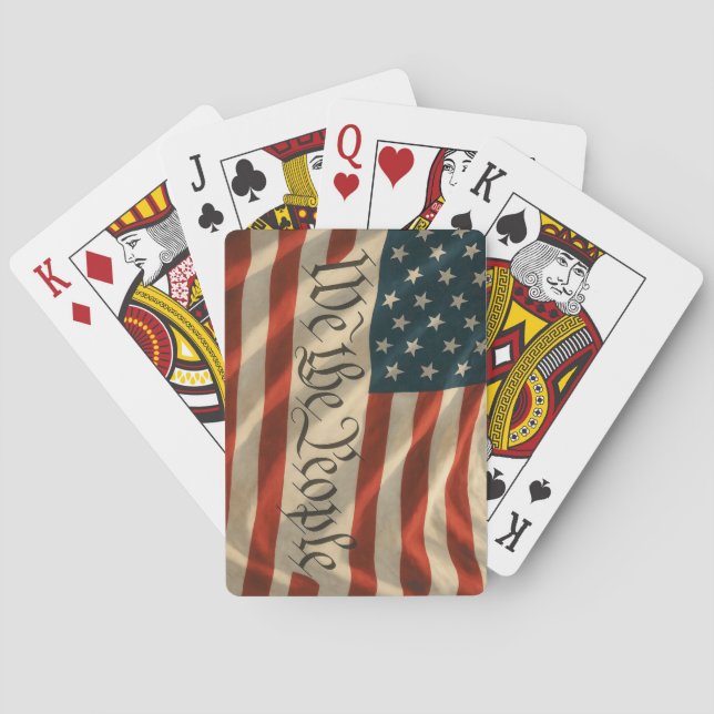 We the People Playing Cards (Back)