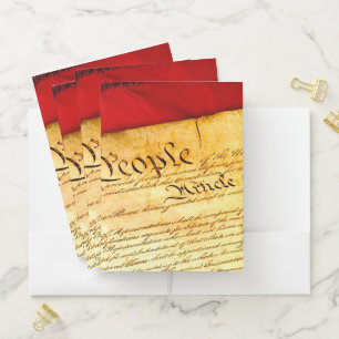 We the People Pocket Folder