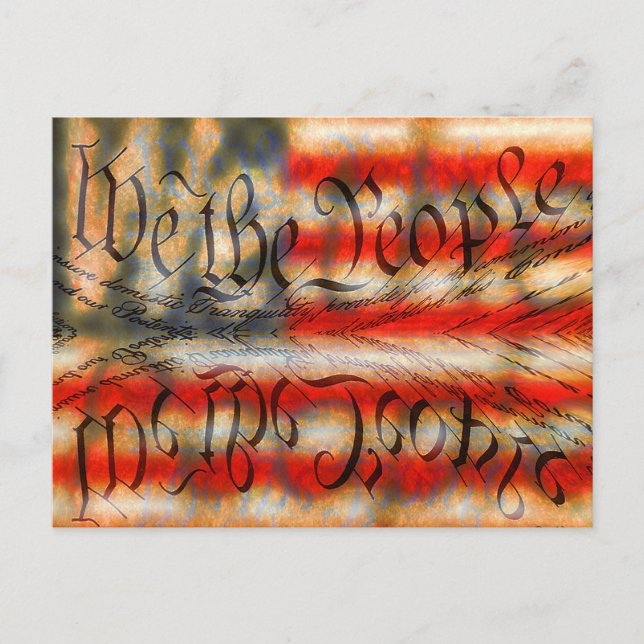 We the People Postcard (Front)