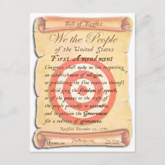 We the People Postcard
