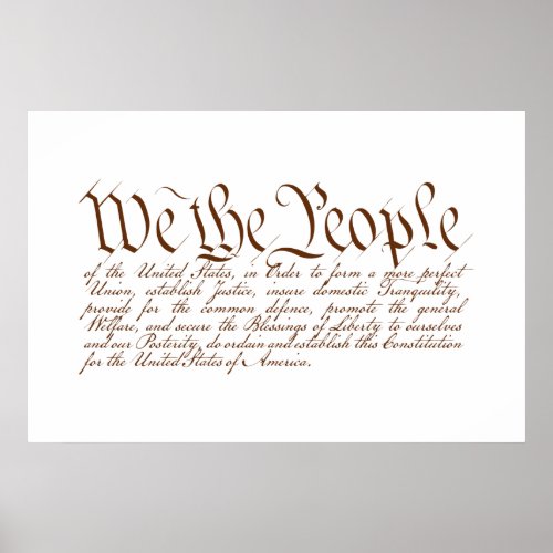 We the People Poster