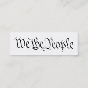 We the People Profile Card