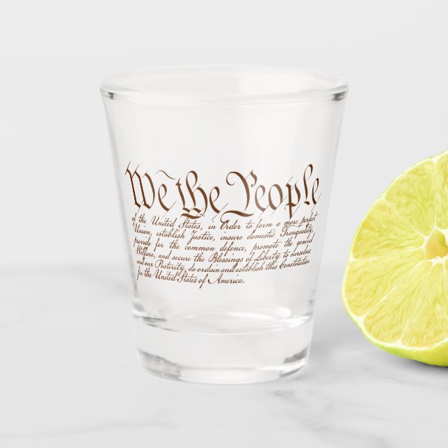 We the People Shot Glass (Front)