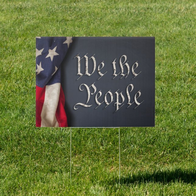 We the People Sign (Insitu)