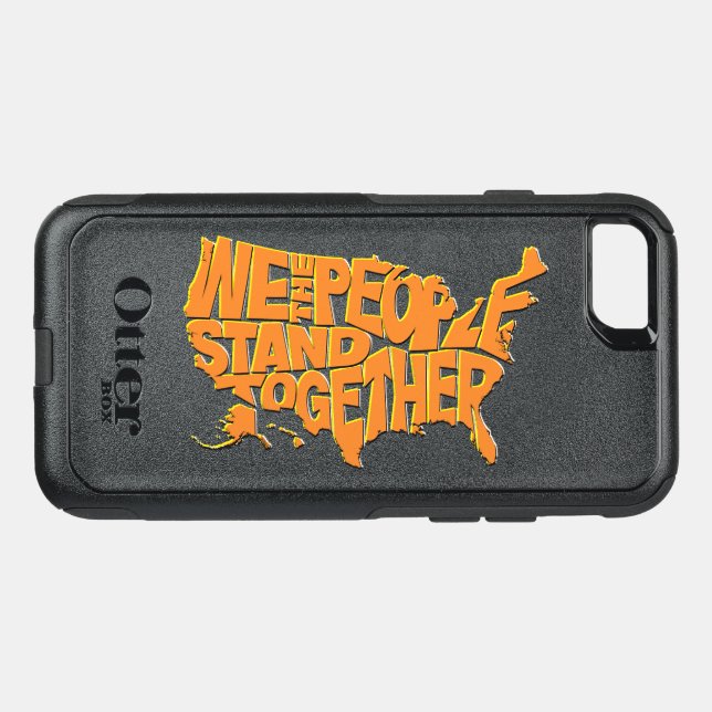 We the People Stand Together Otterbox iPhone Case (Back Horizontal)