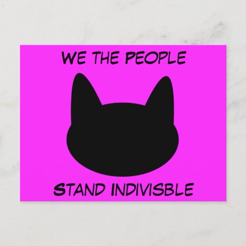 We the People Stand United Postcards