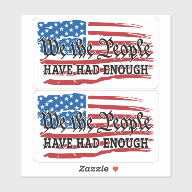 We The People Sticker (Sheet)