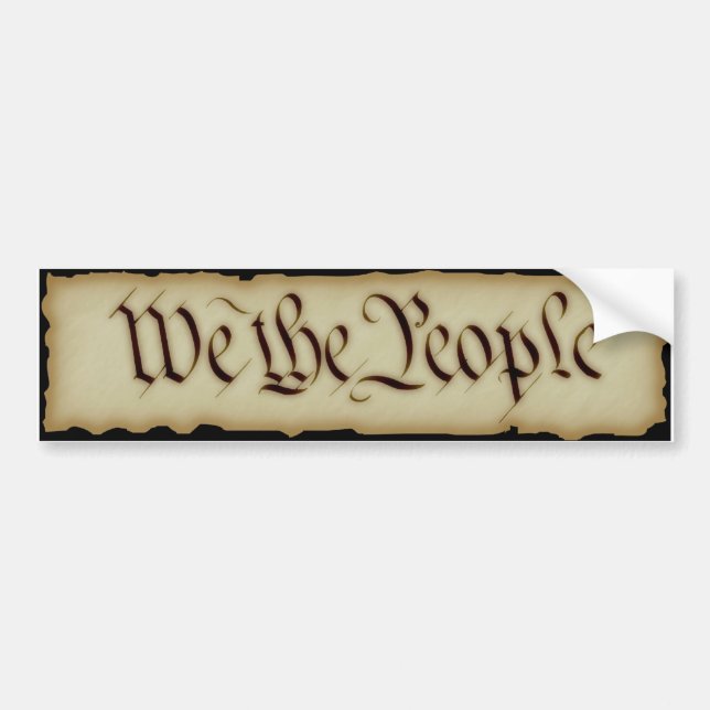 We the People sticker (Front)