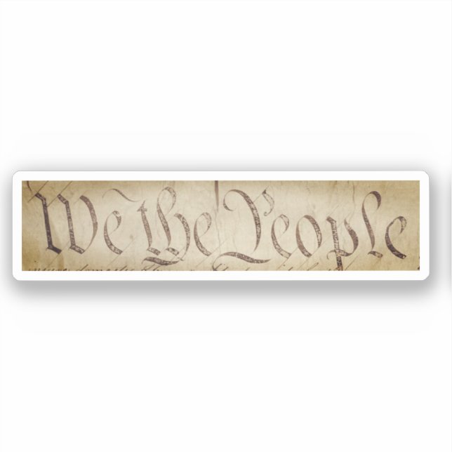 We the People Sticker (Front)