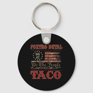 We The People Taco Foxtrot Delta Taco 2 Keychain