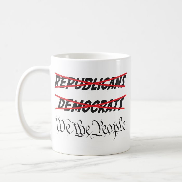 We The People Tea Party Coffee Mug