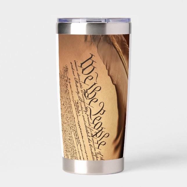 We The People Travel Mug Insulated Tumbler (Front)