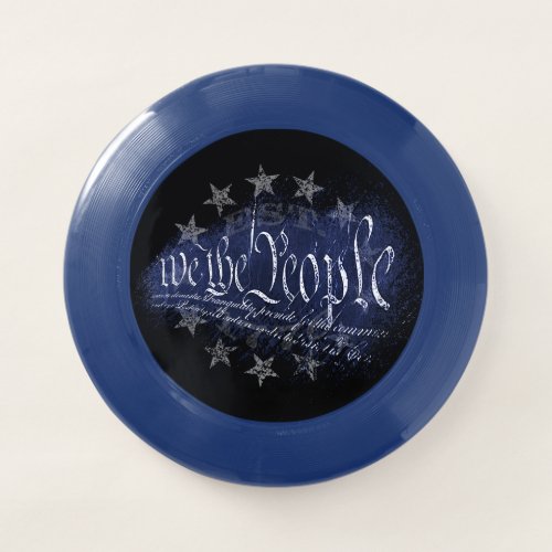 WE THE PEOPLE Vintage 13 Stars 1776 Wham_O Frisbee
