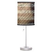 WE THE PEOPLE VINTAGE AMERICAN FLAG LAMP (Right)