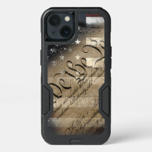 We The People Vintage American Flag iPhone 13 Case