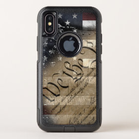 We The People Vintage American Flag OtterBox iPhone Case