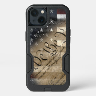 We The People Vintage American Flag iPhone 13 Case