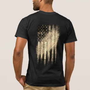 WE THE PEOPLE Vintage American Flag T-Shirt
