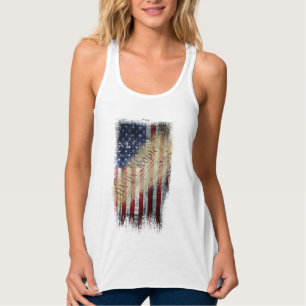 We The People Vintage American Flag Tank Top