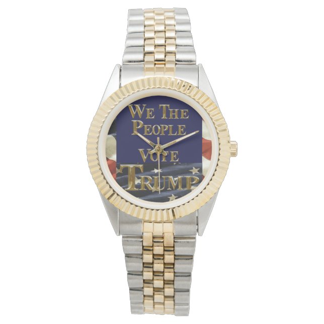 WE THE PEOPLE VOTE TRUMP WATCH (Front)