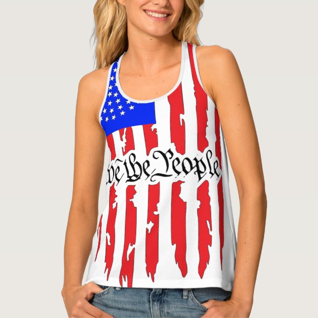 We the People Women's Tank Top (Front)