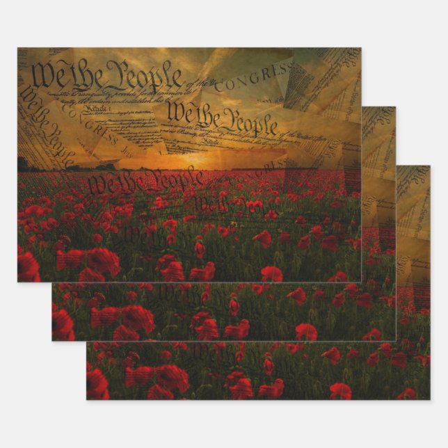 We The People Wrapping Paper Sheets (Set)
