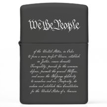 We the People Zippo Lighter