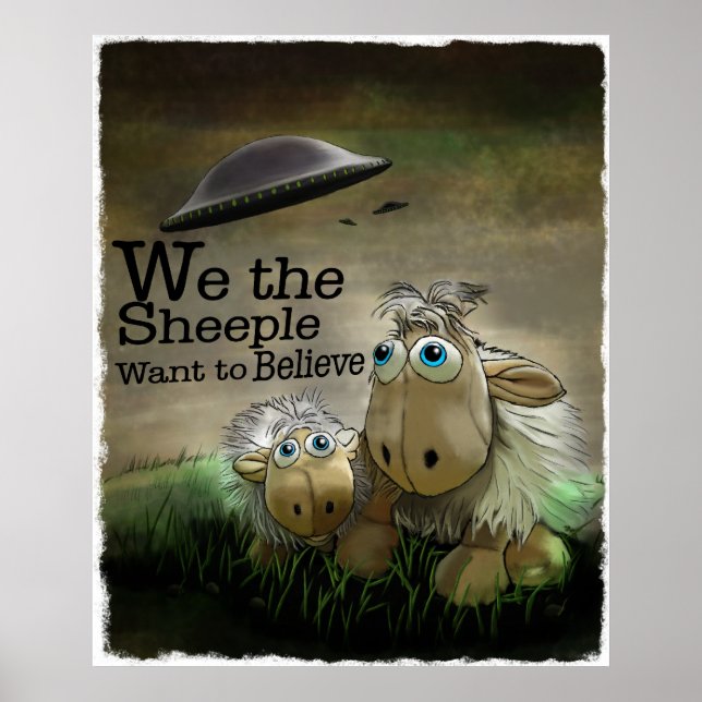We the Sheeple Poster (Front)