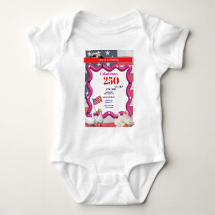 We The Silly Geese 250th Funny Celebration Baby Bodysuit